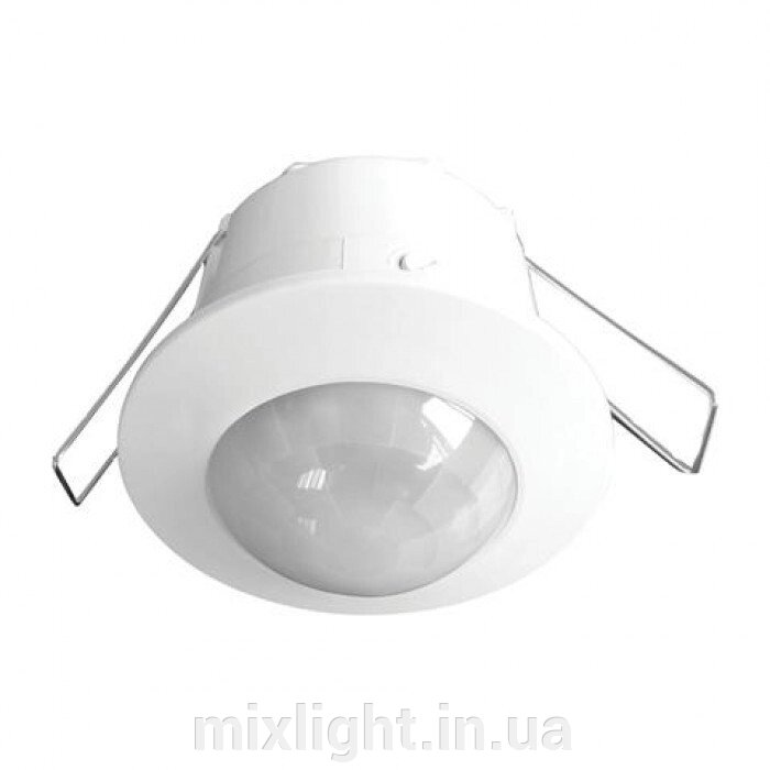 Датчик руху стельовий вбудовуваний 360 Horoz Electirc Corsa HL485 білий від компанії Mixlight - фото 1