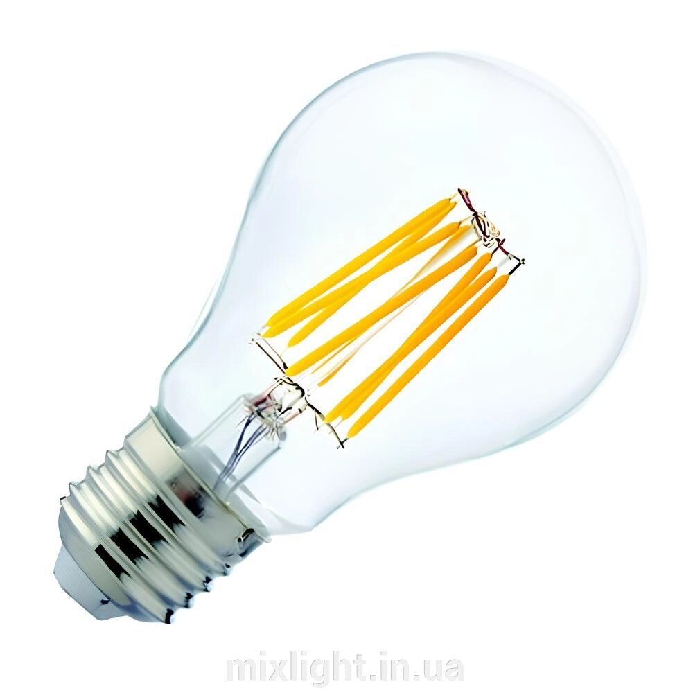 Лампа LED філаментна Груша 15W A60 Е27 4200К Horoz Electric Filament Globe-15 від компанії Mixlight - фото 1