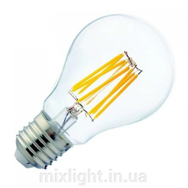 Лампа світлодіодна Filament Globe - 10 10W A60 Е27 4200К Horoz Electric 001-015-0010 від компанії Mixlight - фото 1