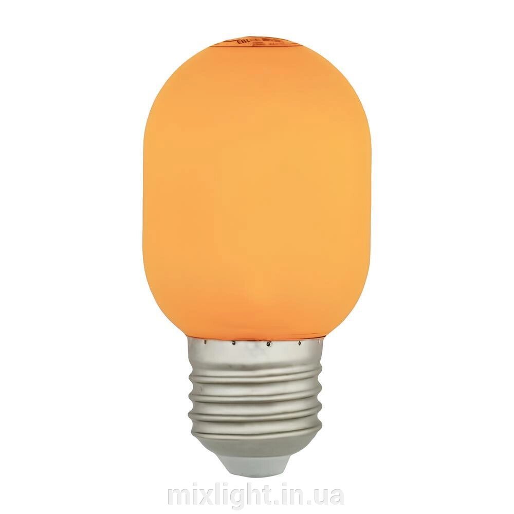 Лампа світлодіодна помаранчева 2W E27 A45 75 lm Horoz Electric COMFORT від компанії Mixlight - фото 1