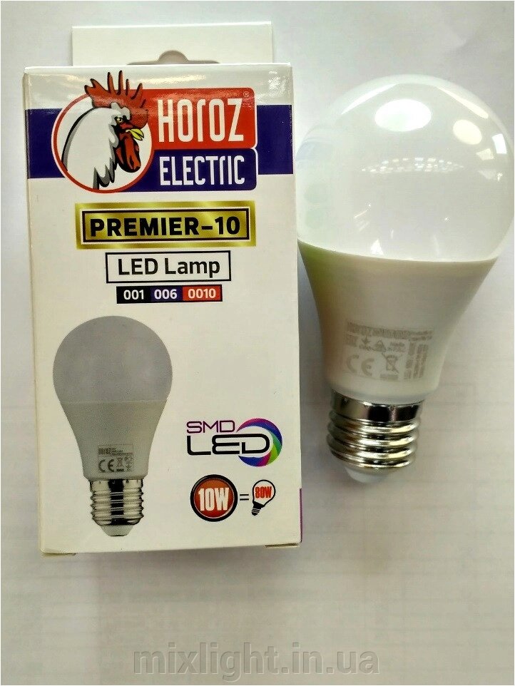 Led лампа 10W E27 4200K Horoz Electric HL 4310L Premier-10 від компанії Mixlight - фото 1