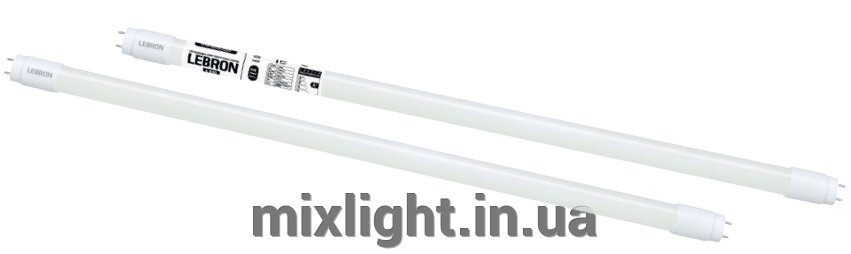 LED лампа 18W трубчата Lebron L-Т8 1200мм G13 4000K 1800Lm від компанії Mixlight - фото 1