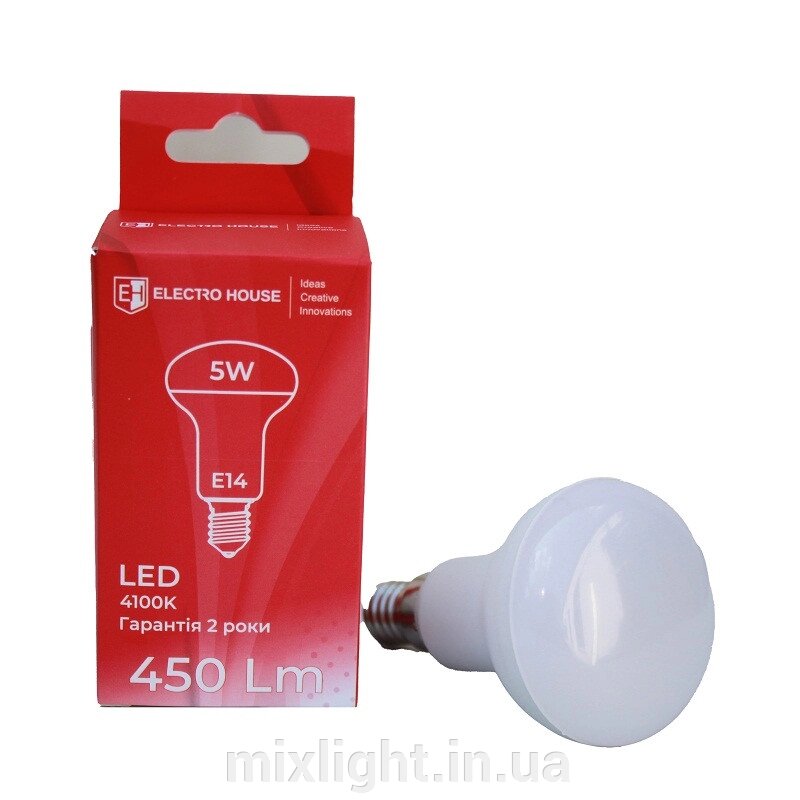 LED-лампа Гриб R50 E14 5 Вт 4100 К від компанії Mixlight - фото 1