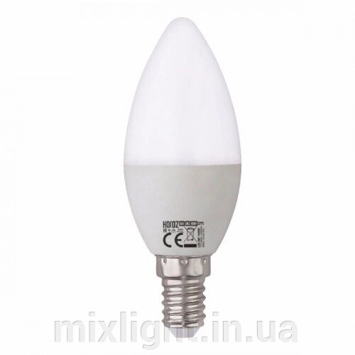 Led лампа свічка 10W 3000К E14 Ultra-10 Horoz Electric від компанії Mixlight - фото 1