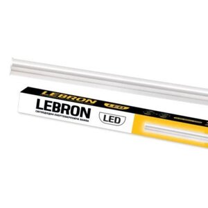 LED світильник 12W лінійний Lebron L-T5-PL 4100K 1050Lm 900мм