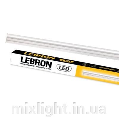 LED світильник 12W лінійний Lebron L-T5-PL 4100K 1050Lm 900мм від компанії Mixlight - фото 1