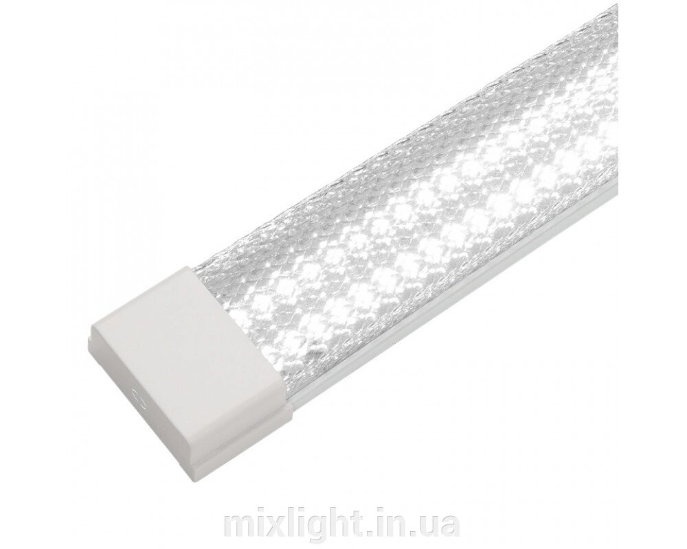 LED Світильник лінійний Flash 76W "Призма" 120см 6500K колотий лід прозорий від компанії Mixlight - фото 1