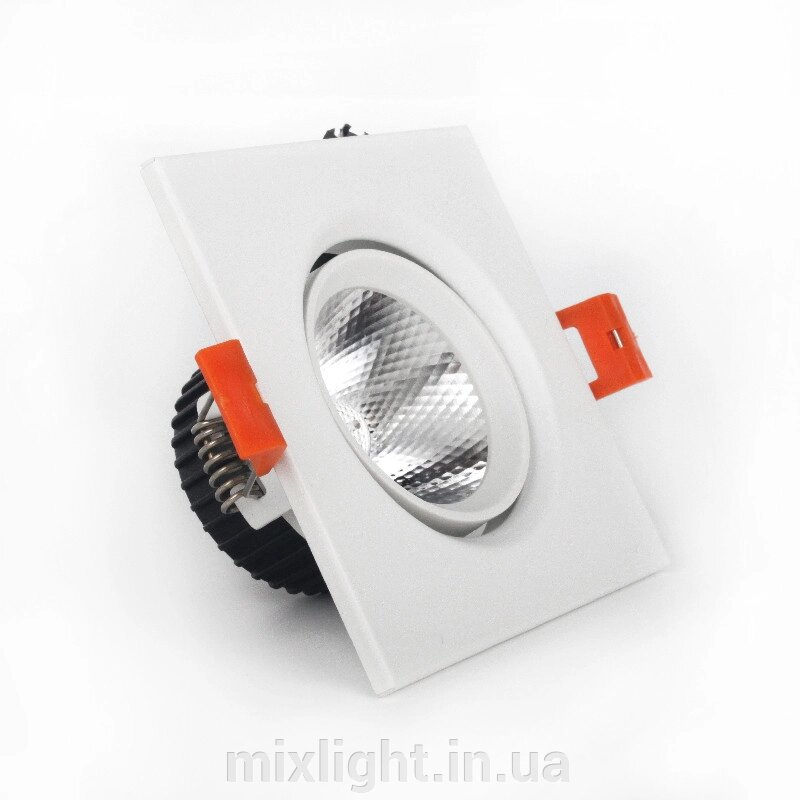 LED Світильник стельовий Білий 5 Вт кут повороту 45° 4100 К від компанії Mixlight - фото 1