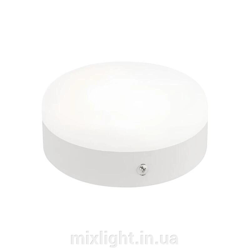 Накладний круглий LED світильник 48W 4200К D=30 см білого кольору Horoz Electric CARLA-48 від компанії Mixlight - фото 1