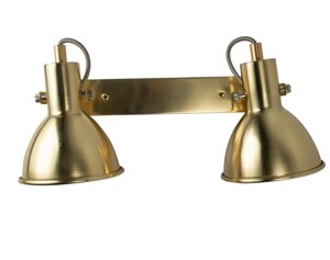 Настінно-стельовий спот на 2 плафони на металевій планці в лофт стилі Sirius Ш 52815/2