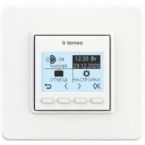 Терморегулятор Terneo PRO 16А 24/7 підлога 5..60 °С, повітря 5…35 °С