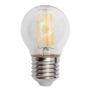 Світлодіодна лампочка G45 6W E27 4200K LED Filament clear SiriusStar 4402