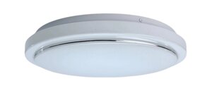 Світлодіодний стельовий LED світильник Зоряне небо 30W 4000К 2900Lm 375*60мм IP44 Vestum RONDO VS-80068