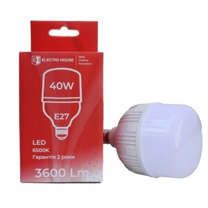 LED-лампа Т120 E27 40 Вт 6500 К