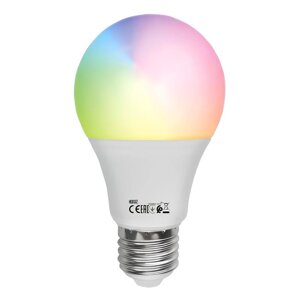 Світлодіодна смарт лампа LED 9W Е27 RGB+2700K-6500K управління телефоном Horoz Electric HOROSCOPE-9