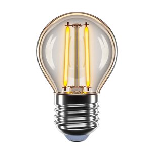 Світлодіодна ретро лампа 4W VELMAX LED V-Filament-Amber-G45 філаментна E27 2200K 400Lm