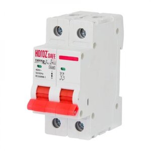 Автомат двополюсний 16А 2P C Safe Horoz Electric 114-002-2016-010