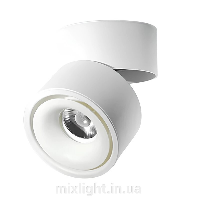 Стельовий накладний LED світильник 15W поворотний 4200K білого кольору Horoz Electric LAYLA-15 від компанії Mixlight - фото 1