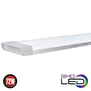 Світильник світлодіодний лінійний 72W 6400K в білому корпусі TETRA/SQ-72 Horoz Electric 052-005-0150-020