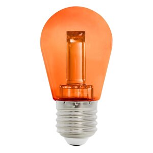 Світлодіодна LED лампа помаранчеве світло 2W E27 96 lm Horoz Electric FANTASY