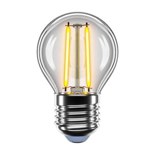 Світлодіодна ретро лампа 2W філаментна VELMAX LED V-Filament-G45 E27 2700K 200Lm