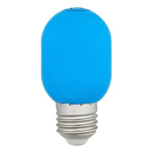 Світлодіодна синя LED лампа 2W E27 A45 25 lm Horoz Electric COMFORT