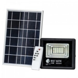 Світлодіодний прожектор із сонячною панеллю 10 W TIGER-10 Horoz Electric