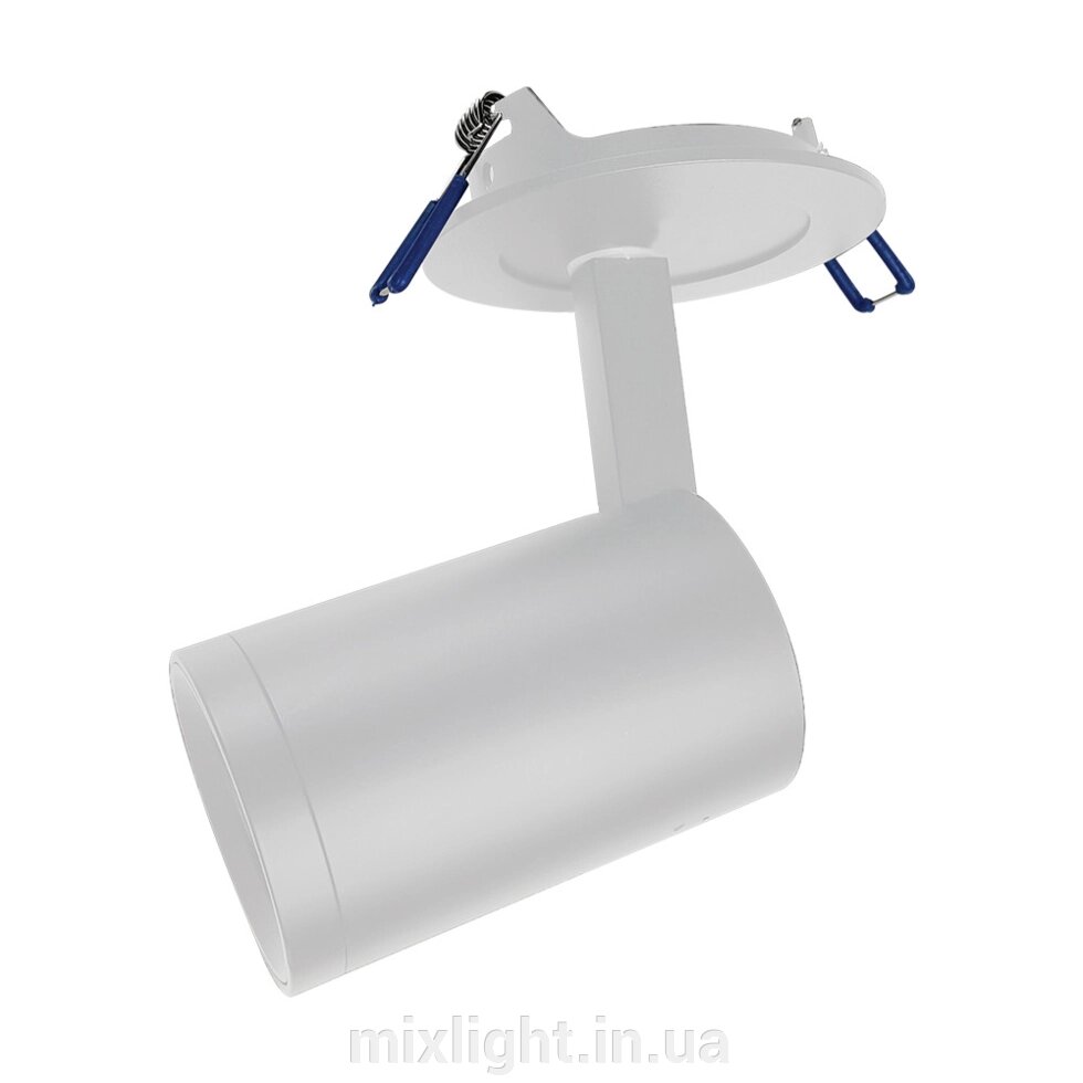 Світильник спот врізний VELMAX V-SPL білий GU10 max 35W 220V d. 60 * 140 від компанії Mixlight - фото 1