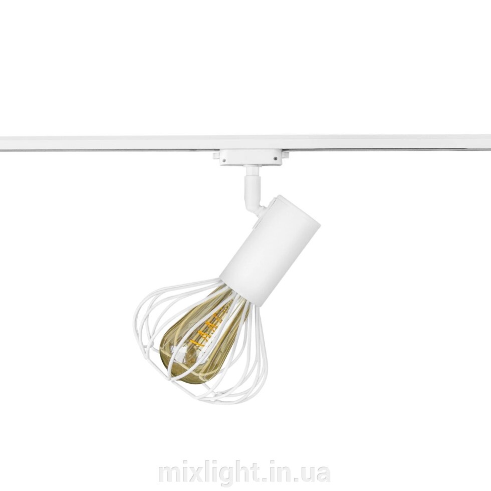 Світильник трековий MSK Electric Lotus в стилі лофт NT 14151-1 WH від компанії Mixlight - фото 1