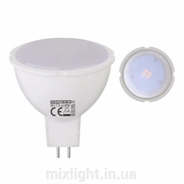 Світлодіодна лампа 4W 3000K GU5.3 FONIX-4 від компанії Mixlight - фото 1