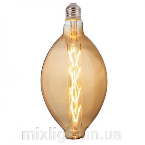 Світлодіодна лампа Filament led Enigma 8W E27 2200К Янтар Horoz Electric від компанії Mixlight - фото 1