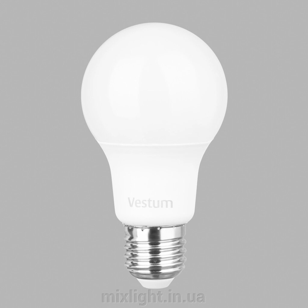 Світлодіодна лампа Vestum A60 10W 3000K 220V E27 1-VS-1106 від компанії Mixlight - фото 1