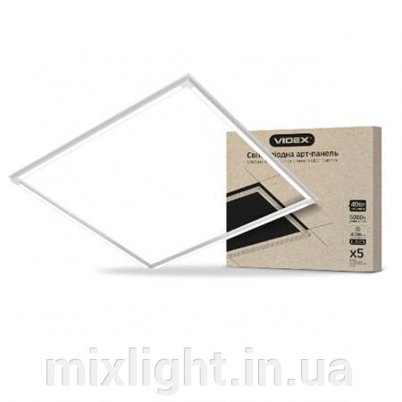 Світлодіодна панель VIDEX 40W 5000K VL-PA405W від компанії Mixlight - фото 1