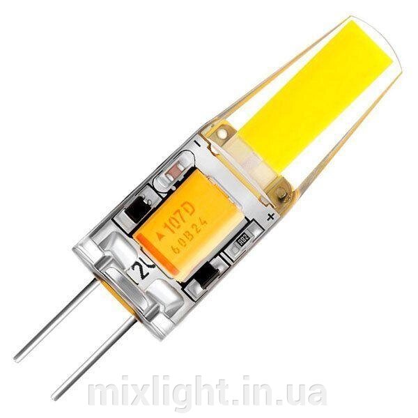 Світлодіодна силіконова лампа Biom G4 3.5 W-220 4500K 1325 від компанії Mixlight - фото 1