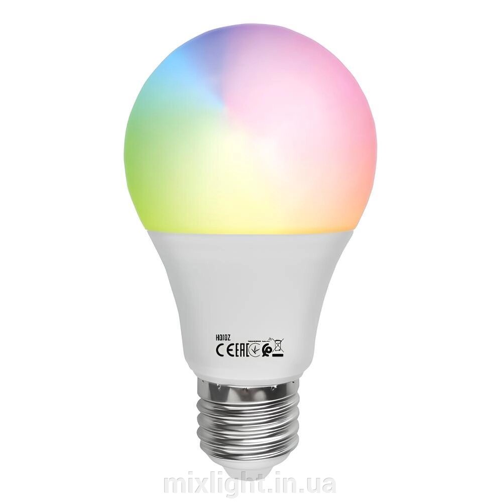 Світлодіодна смарт лампа LED 9W Е27 RGB+2700K-6500K управління телефоном Horoz Electric HOROSCOPE-9 від компанії Mixlight - фото 1