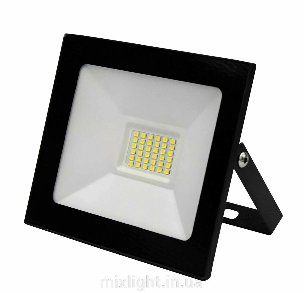 Світлодіодний прожектор 30W GLX LED 6500K IP65 від компанії Mixlight - фото 1