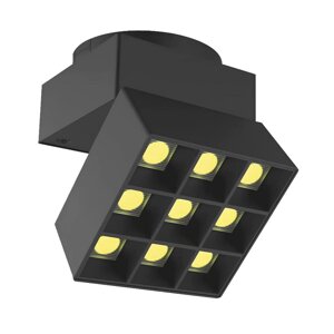 Трековий LED світильник 16W 4000K 1380Lm з магнітним кріпленням 48V IP20 Black VIDEX LE29B