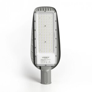 Вуличний стовповий LED ліхтар 100W 10000lm 5000K IP65 сірий VIDEX VL-SLE16-1005