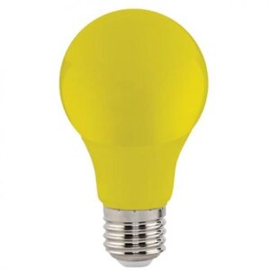 Желтая светодиодная лампа 3W E27 "Spectra" Horoz Electric