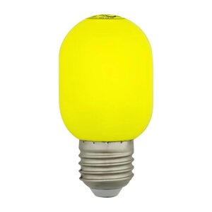 Жовта світлодіодна LED лампа 2W E27 A45 90 lm Horoz Electric COMFORT