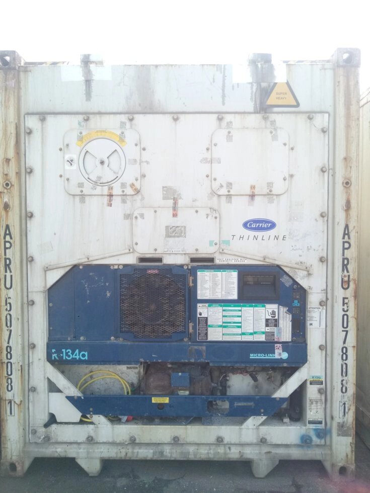 40 Футовий рефрижератора в Оренду від компанії Світовий Контейнерний Сервіс: рефконтейнер, контейнер, дженсет, genset - фото 1