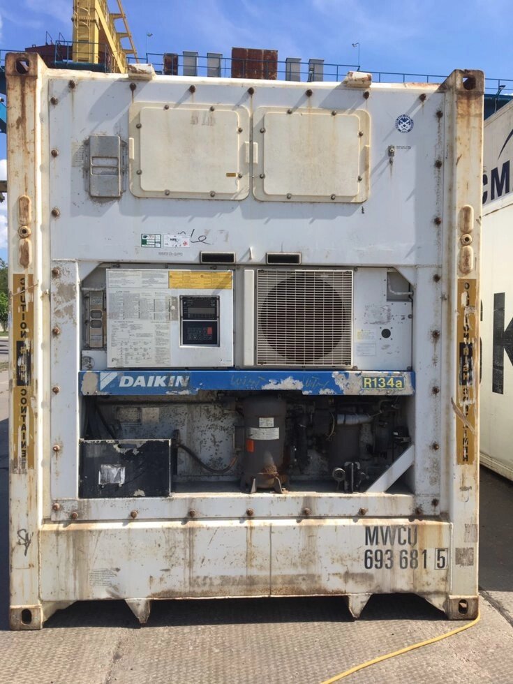 Морський Рефрижераторний контейнер 40ф від компанії Світовий Контейнерний Сервіс: рефконтейнер, контейнер, дженсет, genset - фото 1