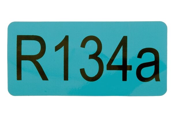 Наклейка, R134a ( рефрижератор StarCool ) ##от компании## Мировой Контейнерный Сервис: рефконтейнер, контейнер, дженсет, genset - ##фото## 1