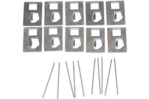 Набір контакторів (10 штук), запчастини для холодильних агрегатів зоряного кольору
