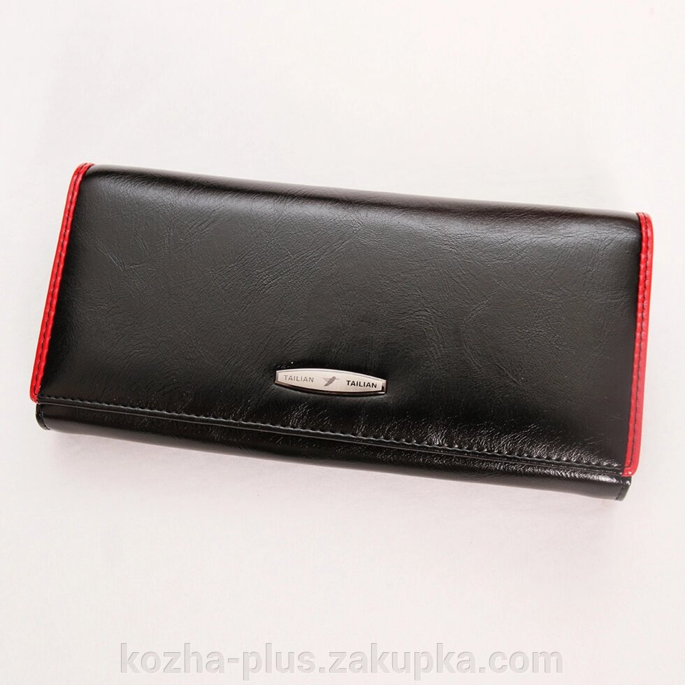 Жіночий гаманець Tailian чорний 806-143 black від компанії ФОП Шевченко - фото 1