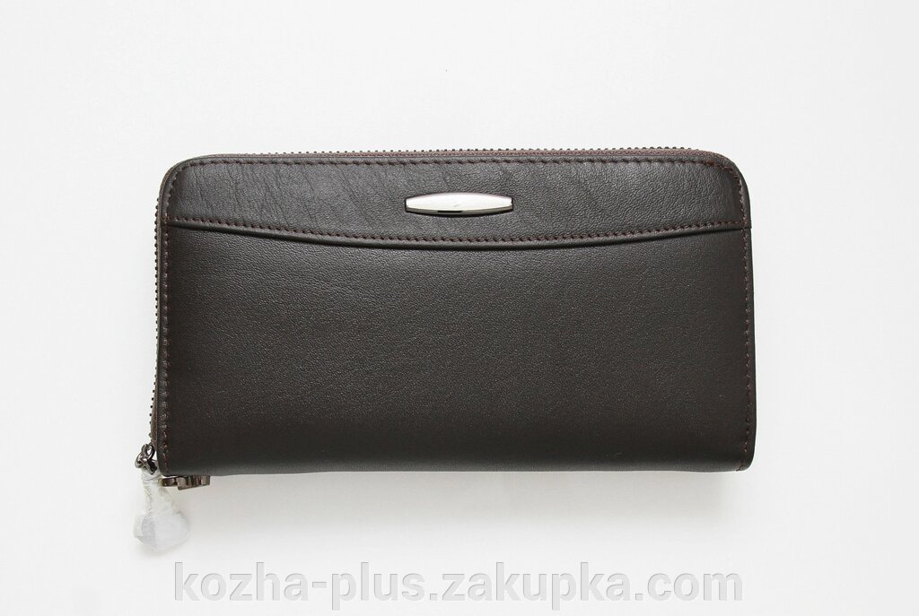 Жіночий шкіряний гаманець Kochi темно-коричневий 9026-Puce від компанії ФОП Шевченко - фото 1