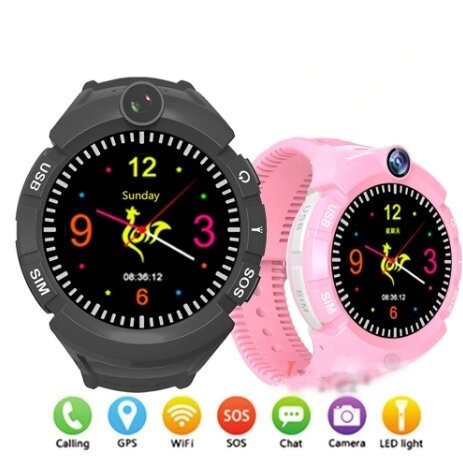 Дитячі розумні смарт годинник телефон G610 (Q360) з GPS пошуком і камерою (5 кольорів) від компанії Магазин Смарт-Тайм - фото 1