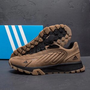 Чоловічі шкіряні кросівки Adidas А-04 Ozelia Mokko коричневі