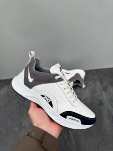 Чоловічі шкіряні кросівки Nike 02-16/11 білі