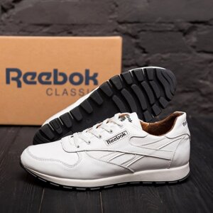 Чоловічі шкіряні кросівки Reebok Classic 210 White білі